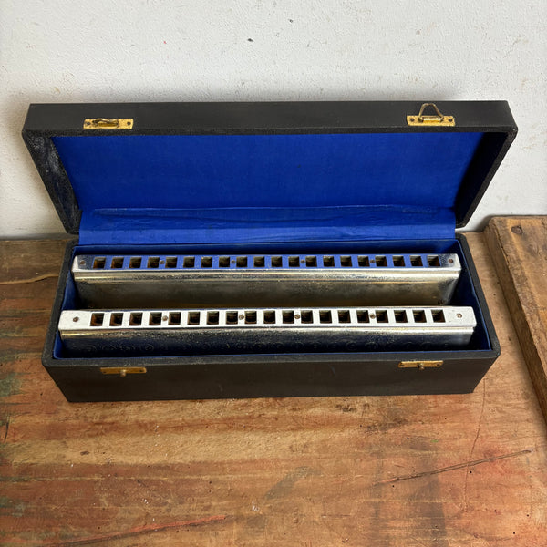 Vintage Mundharmonika Chromatica Bass von M. Hohner