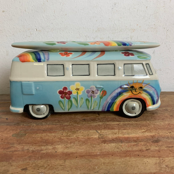 Flower Power Surf VW Bus T1 als Spardose