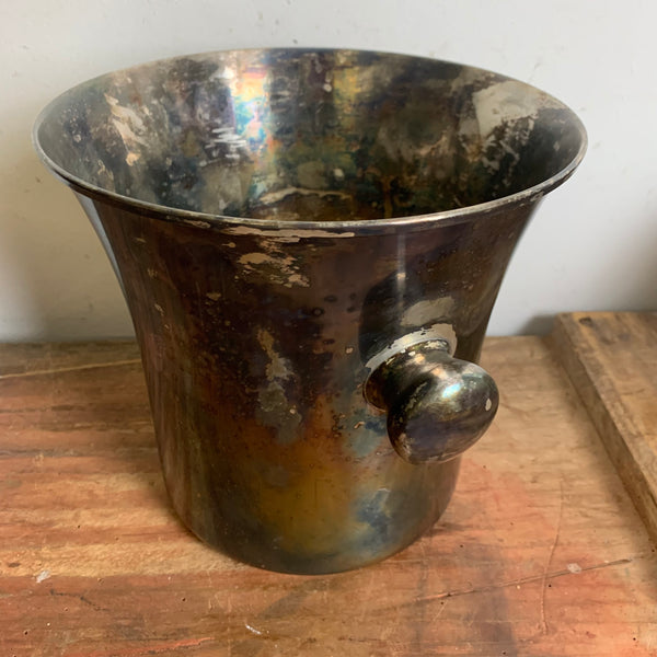 Vintage Champagnerkühler versilbert