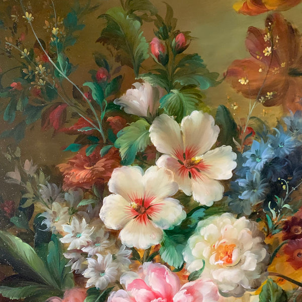 Ölgemälde Blumenstillleben von Emillio Greco