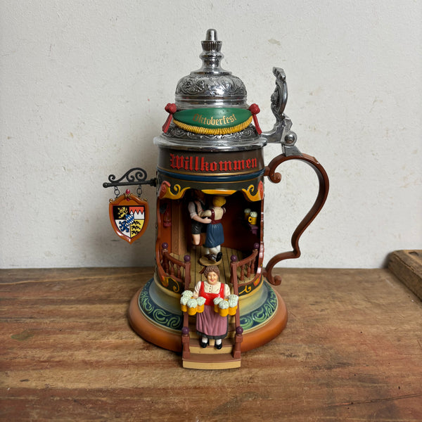 Oktoberfest Bierkrug als Spieluhr