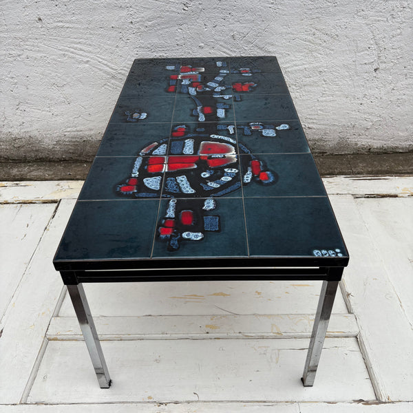 Vintage Design Coffee Table Keramik