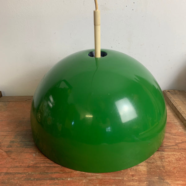 Vintage Space Age Deckenlampe aus Metall von Staff