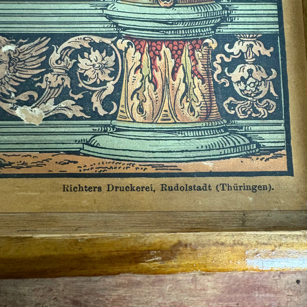 Großer antiker Anker-Steinbaukasten der Firma F. Ad. Richter & Cie