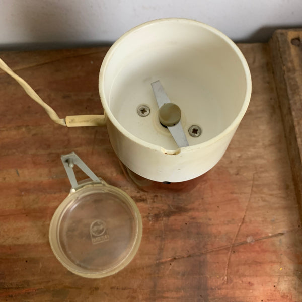 Vintage elektrische Kaffeemühle von Philips