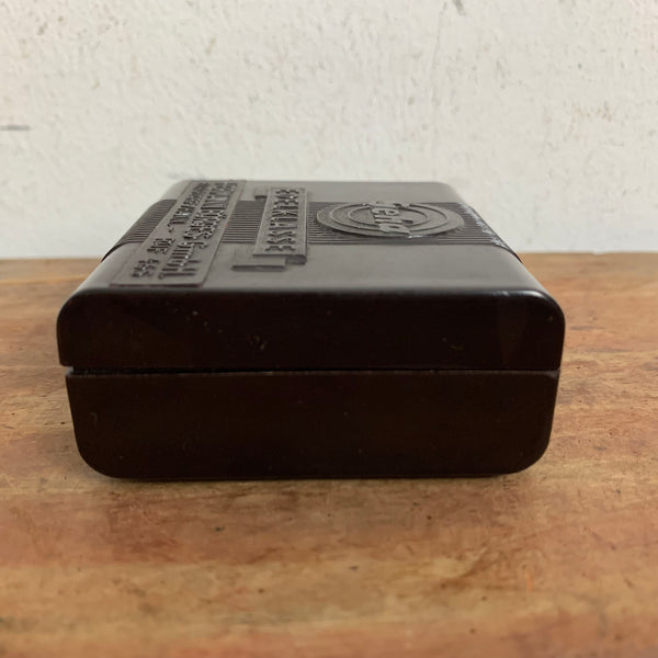 Vintage Farbbanddose Edelklasse von Geha aus Bakelit Dose