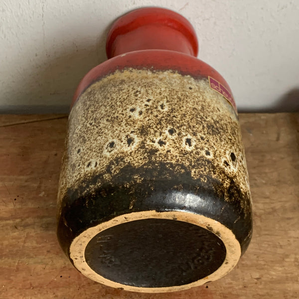 Vintage Keramik Vase 414-16 von Scheurich