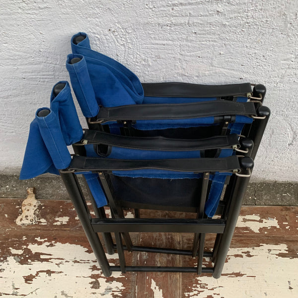 2 Klappstühle MK16 von Mogens Koch für Hyllinge Möbler