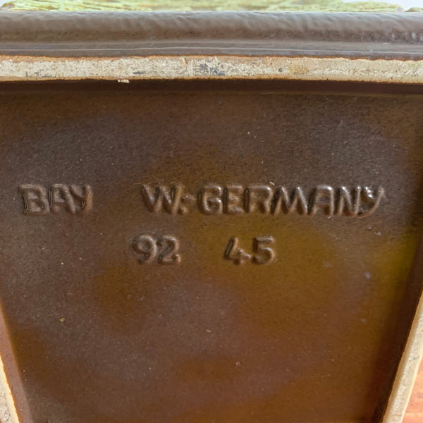 Vintage Bay Keramik Bodenvase von Bodo Mans 92-45