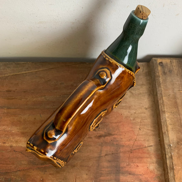 Vintage Flasche Form Aktentasche