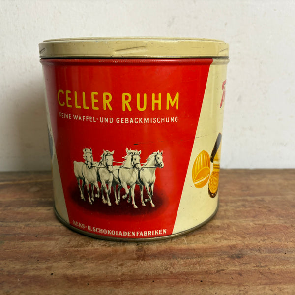 Vintage Blechdose Celler Ruhm