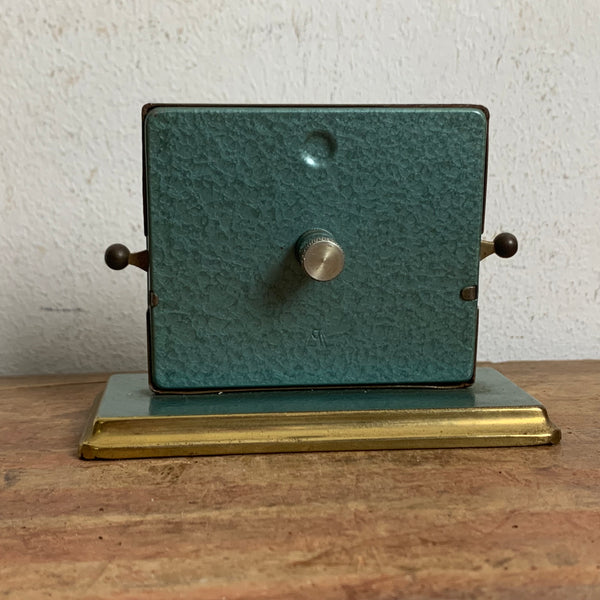 Verchromter Art Deco Ewiger Kalender von Jakob Maul