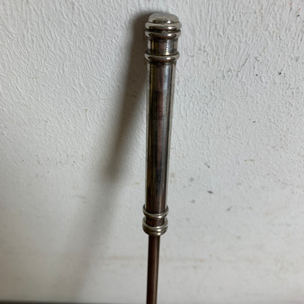 Vintage versilberter beweglicher Kerzenlöscher