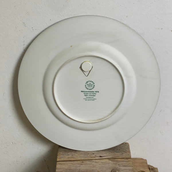 Weihnachtsteller 1978 von Björn Wiinblad für Rosenthal