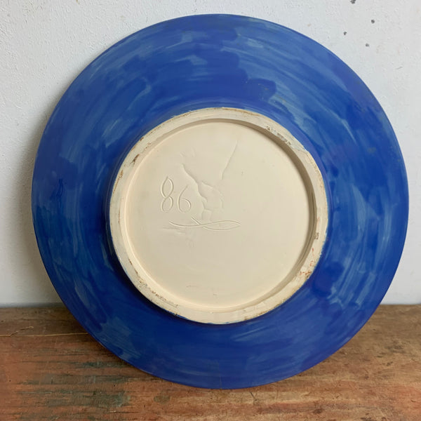 Vintage Keramik Teller Fische