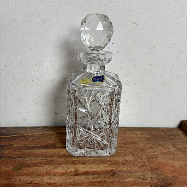 Vintage Bleikristall Karaffe