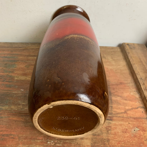 Vintage große Keramik Vase Scheurich 239-41