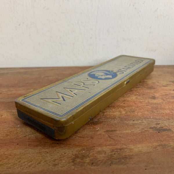 Vintage Blechdose Mars Staedtler