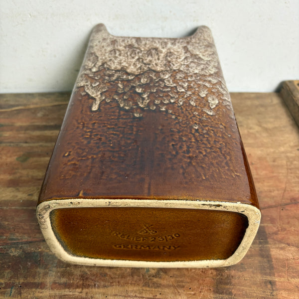 Vintage Keramik Vase Dümler und Breiden Relief 23-30