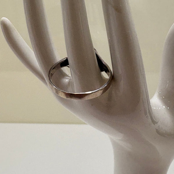 Art Deco Sterling Silber Ring mit Onix