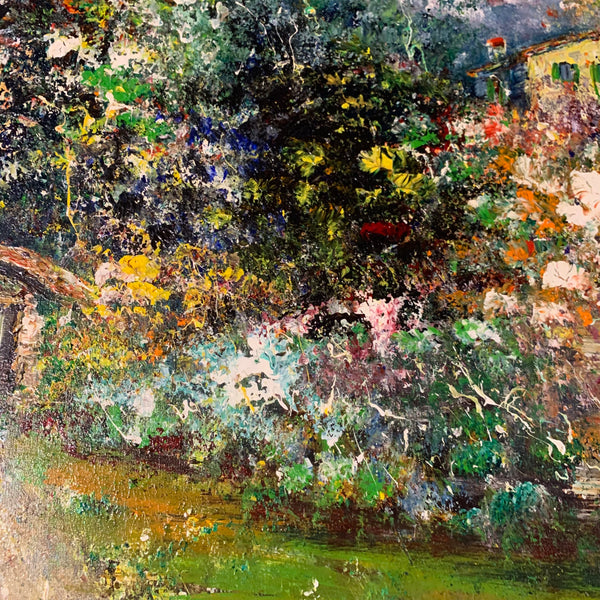 Ölgemälde Zaubergarten von Jean Roussillon