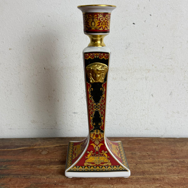 Vintage Porzellan Kerzenständer Medusa von Gianni Versace für Rosenthal Studio Line