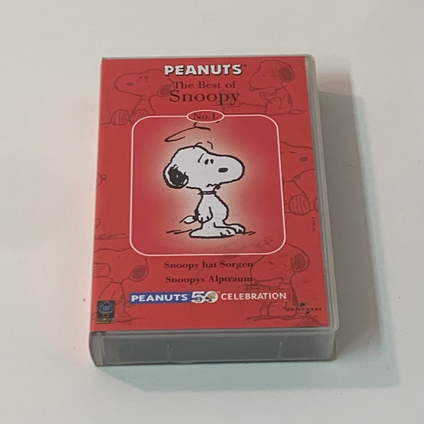 VHS Video Kassette Peanuts The Best of Snoopy