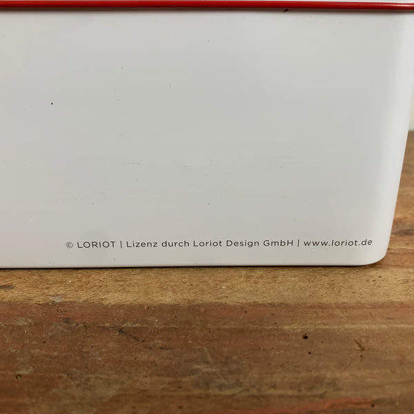 Vintage Blechdose Loriot