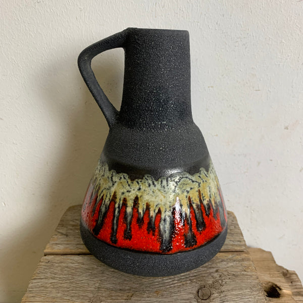 Vintage Fat Lava Keramik Vase von Dümler und Breiden 310/15
