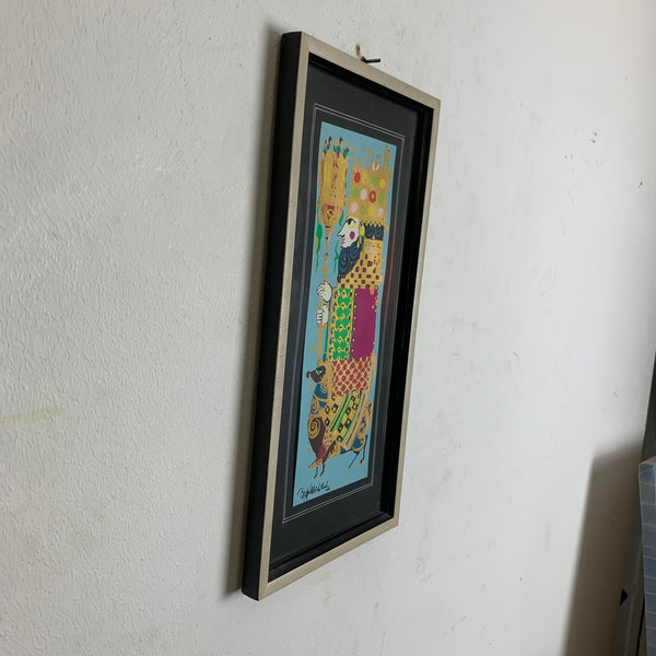Vintage Bild Kunst von Björn Wiinblad
