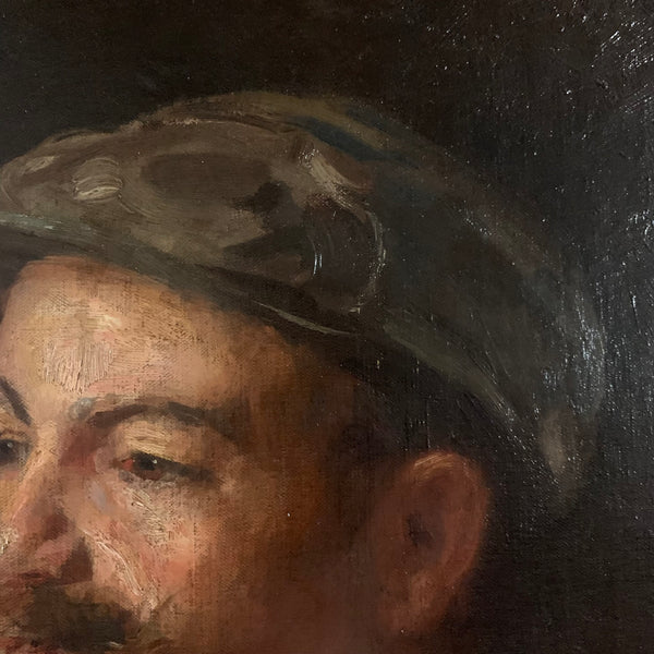 Ölgemälde Portrait von Lenin als junger Revolutionär von Giuseppe Pennasilico