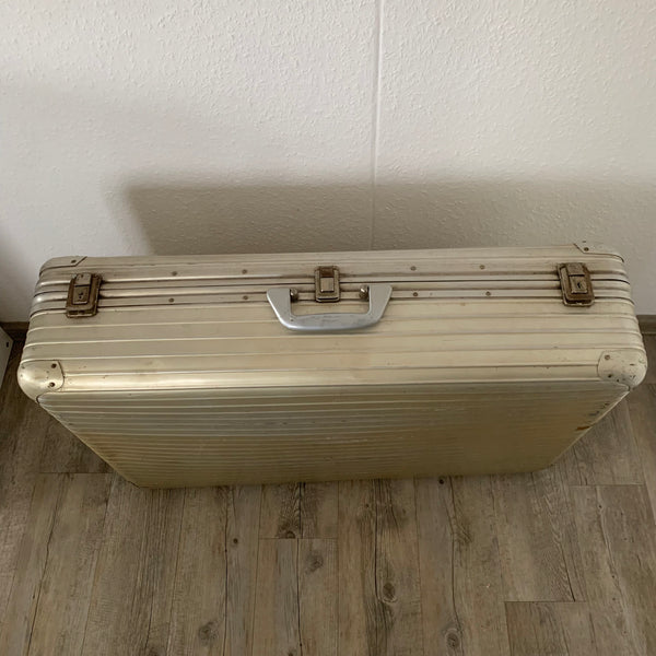 Vintage Reisekoffer Aluminium