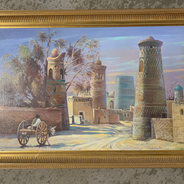 Ölgemälde Orientalische Stadt von Cadupola