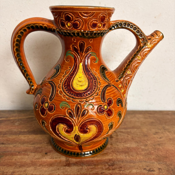 Vintage Gmundner Keramik Vase Krug 3081/2