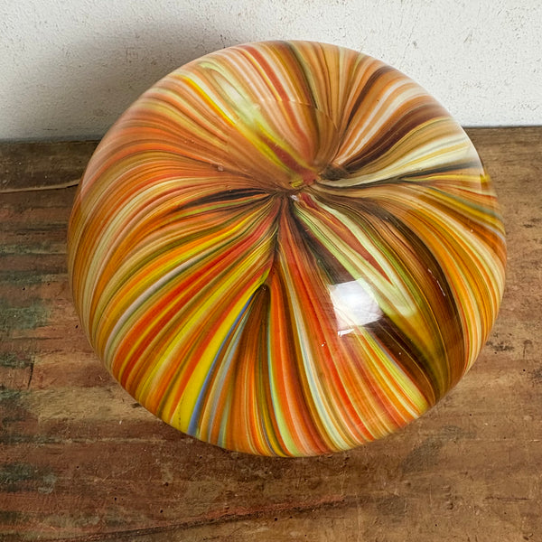 Vintage Glas Vase Murano bunt