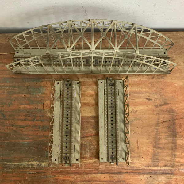 Märklin Bogenbrücke 7163 Gitterbrücke 7162