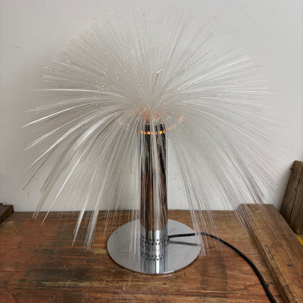 Vintage Glasfaser Design Lampe von Hans-Jürgen Fischer für 
Gunther Lambert