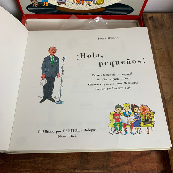 ¡Hola, pequeños! Buch und Schallplatten