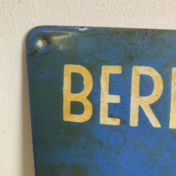Emaille Schild Berliner Kindl