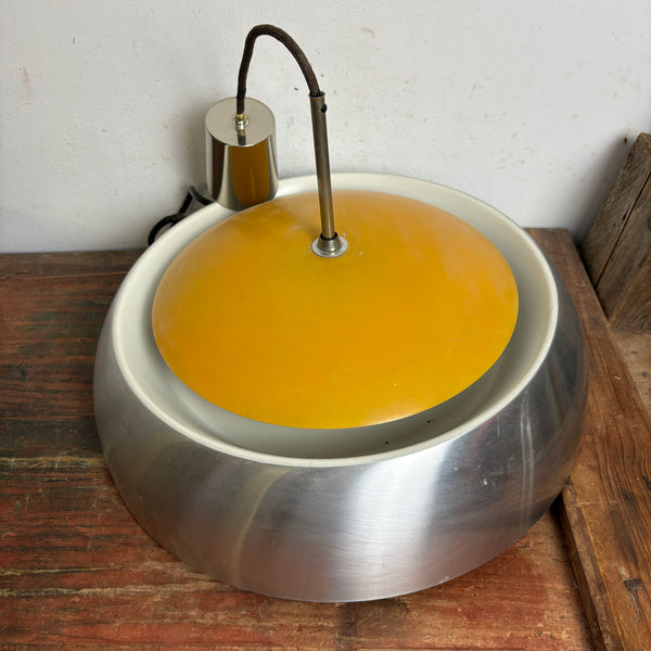 Vintage Design Space Age Aluminium Deckenlampe