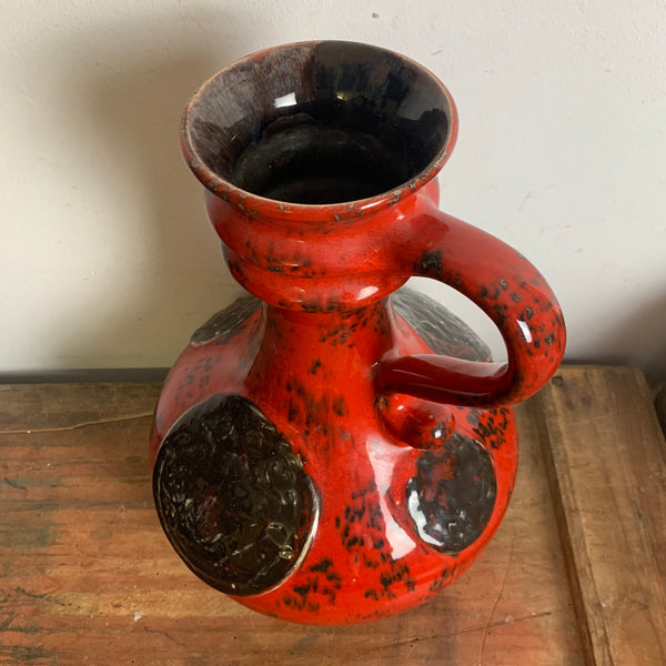 Mid Century Keramik Vase von Scheurich 230-35