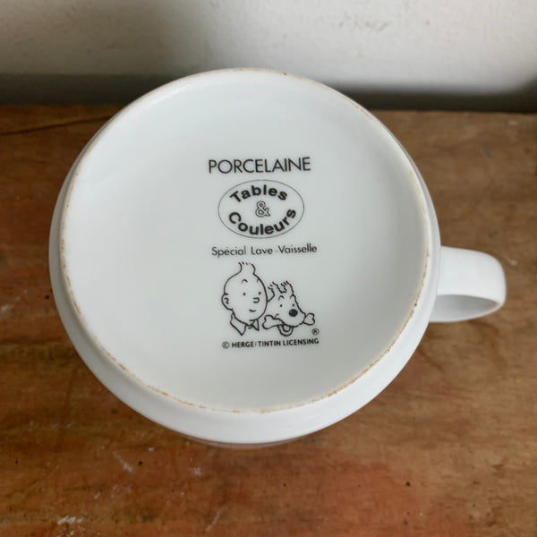Vintage Tasse Tim und Struppi Die sieben Kristallkugeln