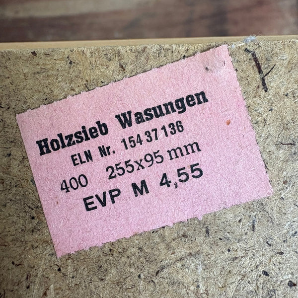 Vintage Mid Century Tablett von Holzsieb Wasungen