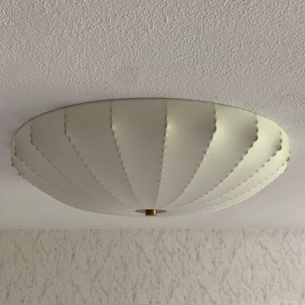 Vintage Cocoon Deckenlampe von Friedel Wauer für Goldkant Leuchten