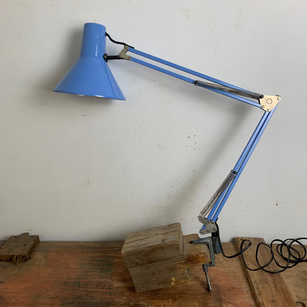 Vintage Arbeitsleuchte mit Gelenkarm