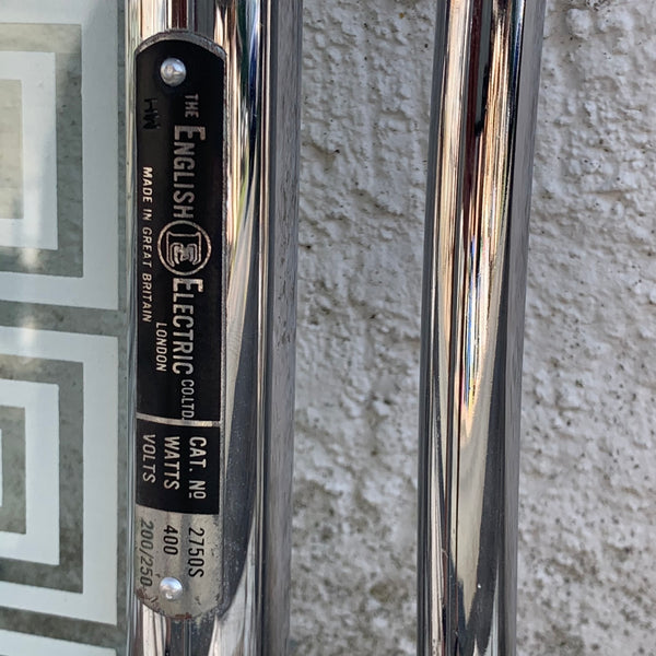 Art Deco Warmhalteplatte von The English Electric
