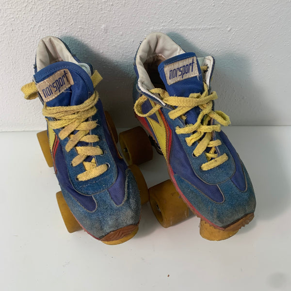 Vintage Disco Roller Rollschuhe von Norsport