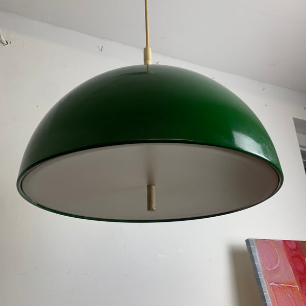 Vintage Space Age Deckenlampe aus Metall von Staff