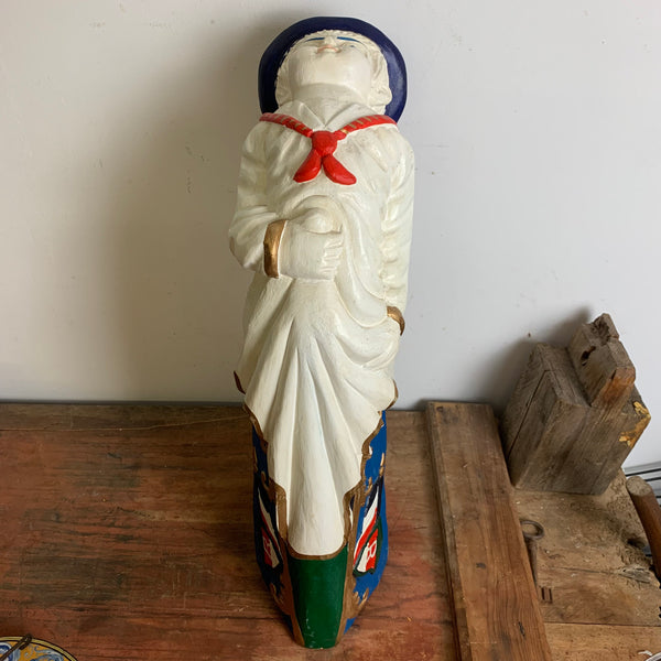 Holz Galionsfigur Rickmer Rickmers