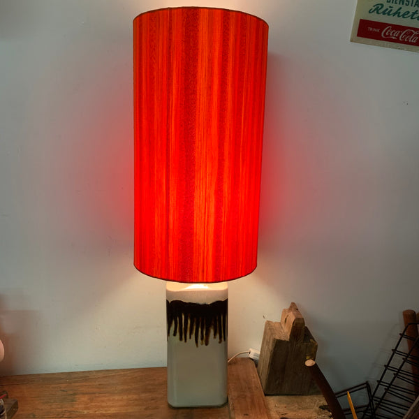 Vintage Keramik Tischlampe von Kaiser Leuchten